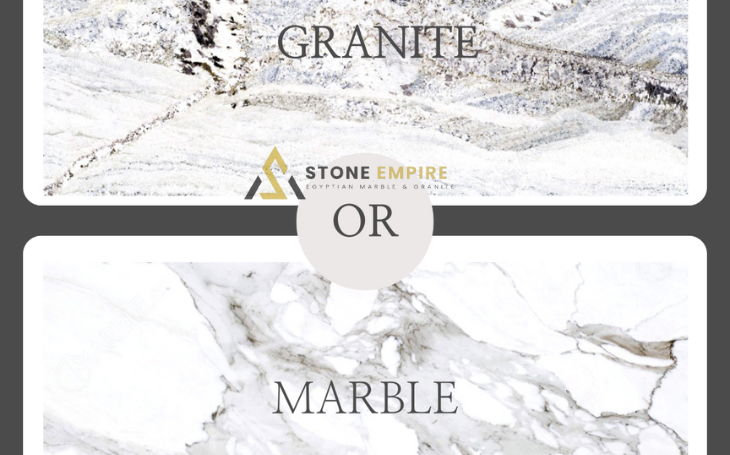 diff between granite and marble